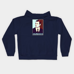 Detective William Murdoch Pop Art Kids Hoodie